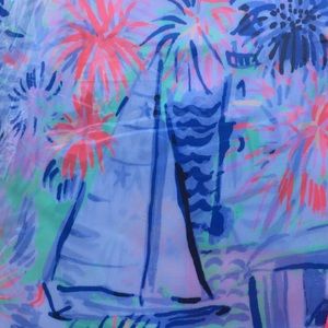 Lilly Pulitzer packable 🏖 Beach Mat 🏝NWT crewblu